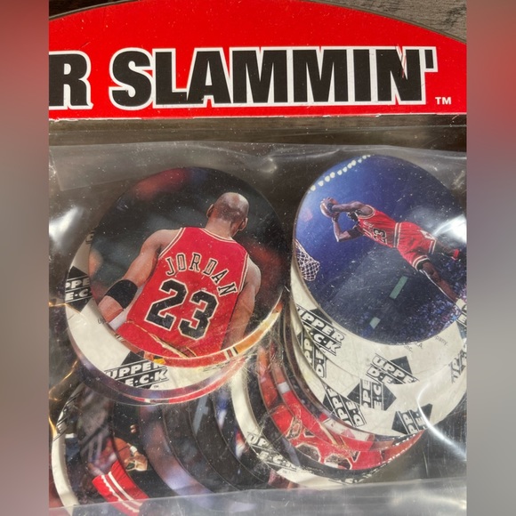 MICHAEL Jordan Upper Deck Limited Edition Slammers Set NEW - Picture 4 of 4